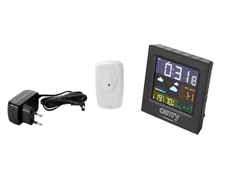 Camry Premium väderstation med färgdisplay