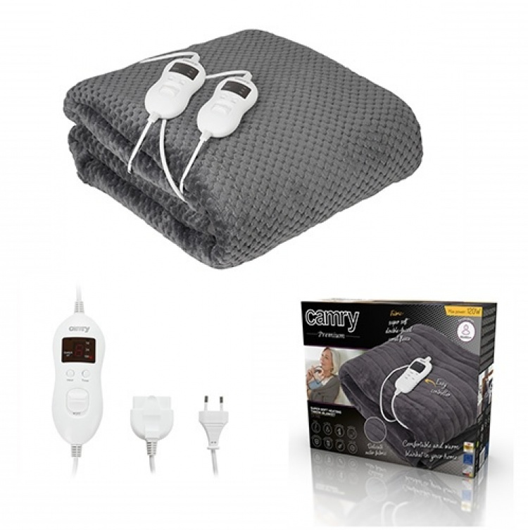 Camry Värmefilt 150x160 cm Grå Camry Värmefilt 150x160 cm Grå