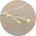 LightsOn Tundra dekorationsträd 150cm