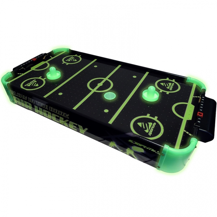 SportMe Airhockey spel Glow in the Dark