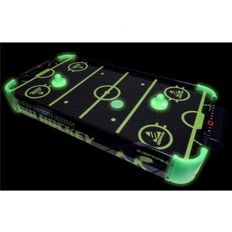 SportMe Airhockey spel Glow in the Dark