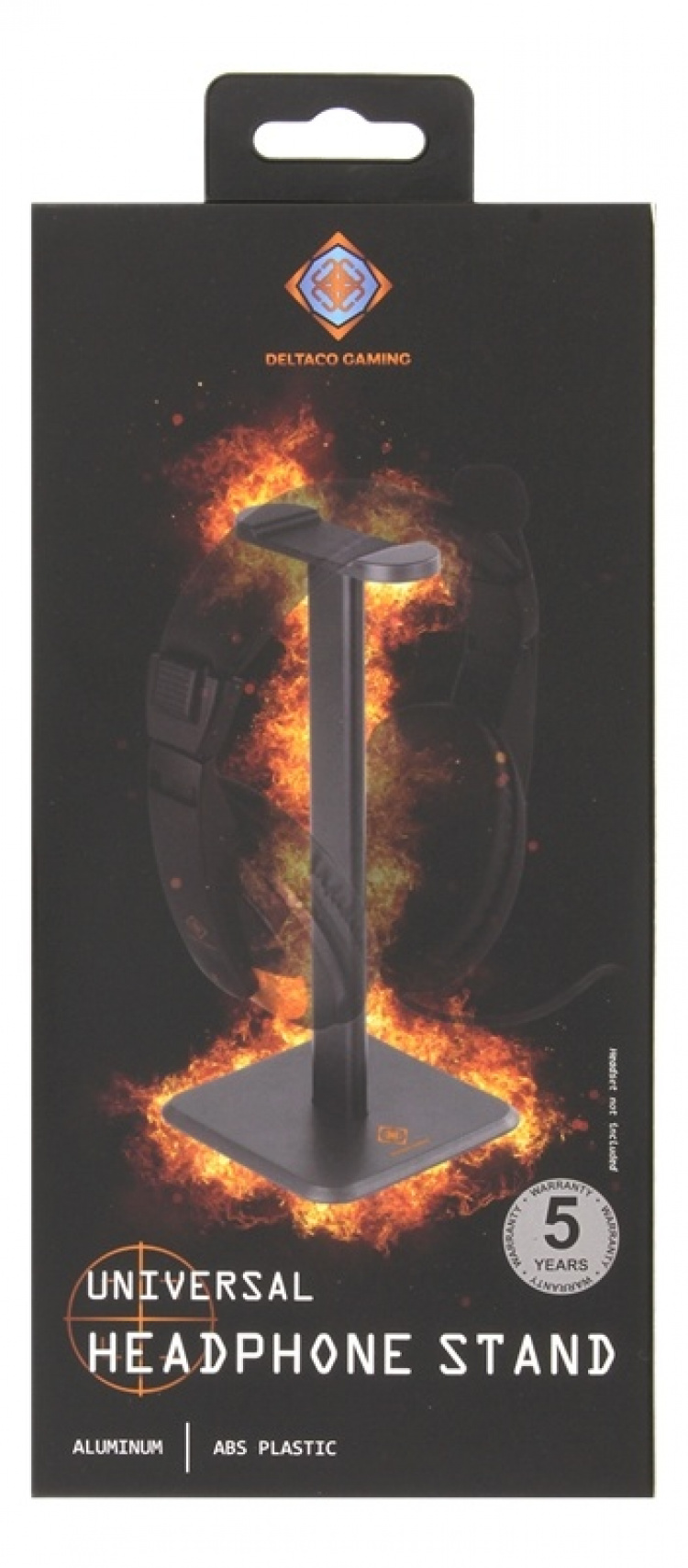 DELTACO GAMING svart hållare för headset DELTACO GAMING svart hållare för headset