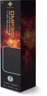 DELTACO GAMING musmatta med RBG-belysning, 90x36x0,4cm, svart DELTACO GAMING musmatta med RBG-belysning, 90x36x0,4cm, svart