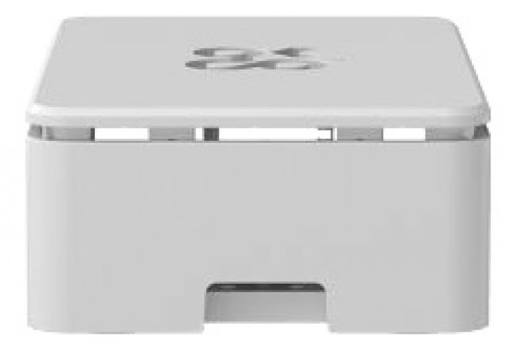 OKdo Raspberry Pi 4 standard case, 3 piece design, vit