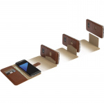 Krusell Ekerö Plånboksväska till Samsung Galaxy S8, Kaffebrun Krusell Ekerö Plånboksväska till Samsung Galaxy S8, Kaffebrun