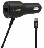 Pure Gear Billaddare 3.4A Micro-USB, Svart Pure Gear Billaddare 3.4A Micro-USB, Svart