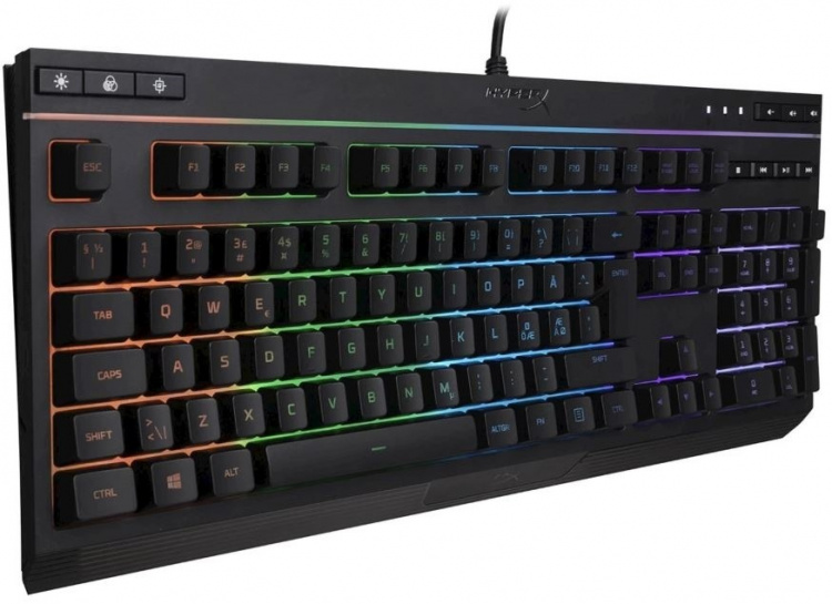 HyperX Alloy Core RGB Membrane Gaming Keyboard med RGB-belysning