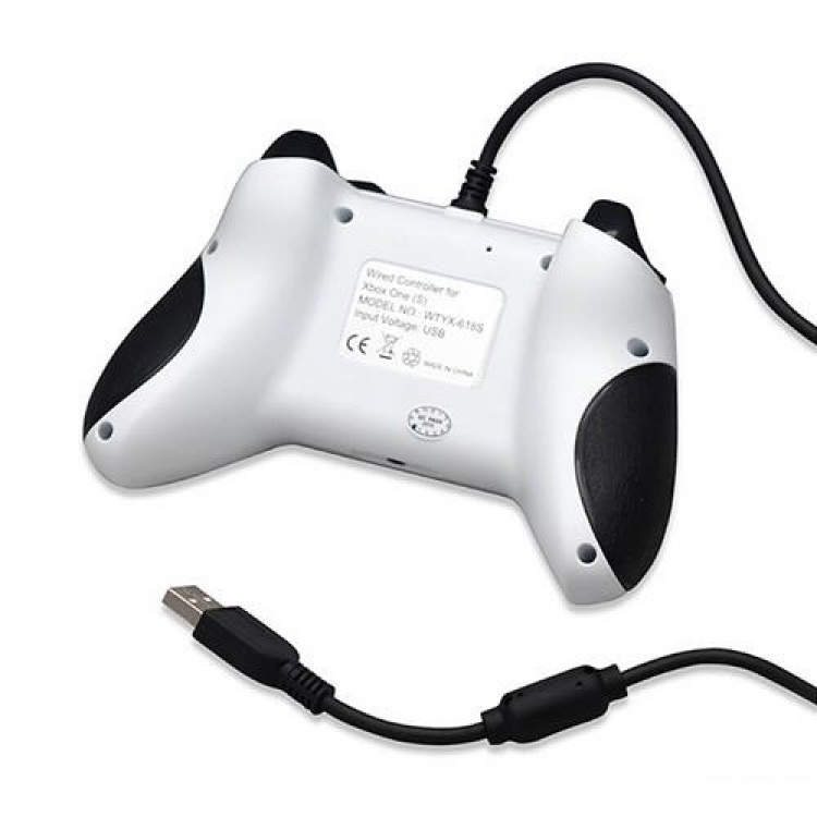 Trådad handkontroll till Xbox One/One S/One X, Vit