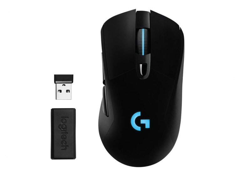 Logitech G703 - gamingmus - LIGHTSPEED med HERO - optisk - 6 knappar - trådlös Logitech G703 - gamingmus - LIGHTSPEED med HERO - optisk - 6 knappar - trådlös