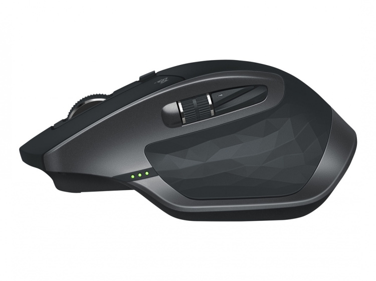 Logitech MX Master 2S - laser - 7 knappar - trådlös - Bluetooth - grafit