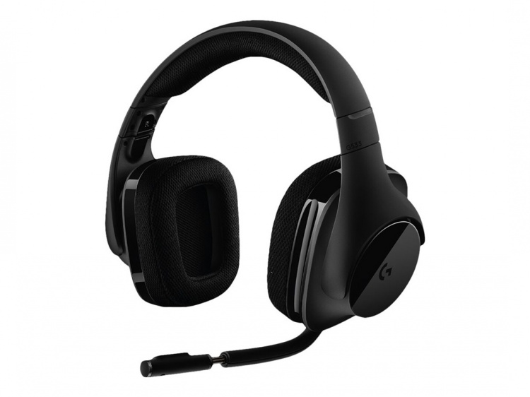 Logitech Gaming Headset G533 - 7.1 kanaler - full storlek - trådlöst Logitech Gaming Headset G533 - 7.1 kanaler - full storlek - trådlöst