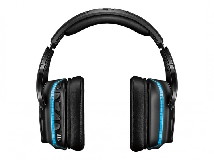 Logitech Gaming Headset G935 - 7,1 kanaler - full storlek - trådlöst - svart, bl