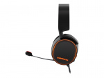 SteelSeries Arctis 5 headset - 2019 Edition - full storlek - kablar - svart SteelSeries Arctis 5 headset - 2019 Edition - full storlek - kablar - svart