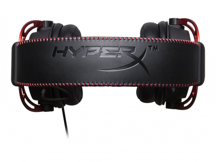HyperX Cloud Alpha Headset - full storlek - kabel - svart