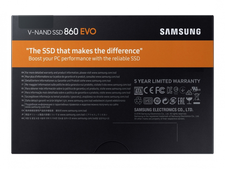 Samsung SSD 860 Evo 1TB SATA6 2,5 