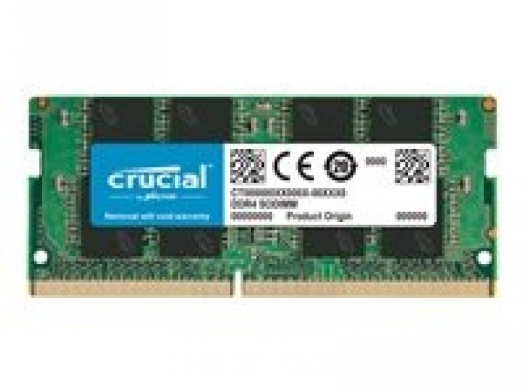 Crucial DDR4 8GB 2400MHz CL17 icke-ECC SO-DIMM 260 PIN Crucial DDR4 8GB 2400MHz CL17 icke-ECC SO-DIMM 260 PIN