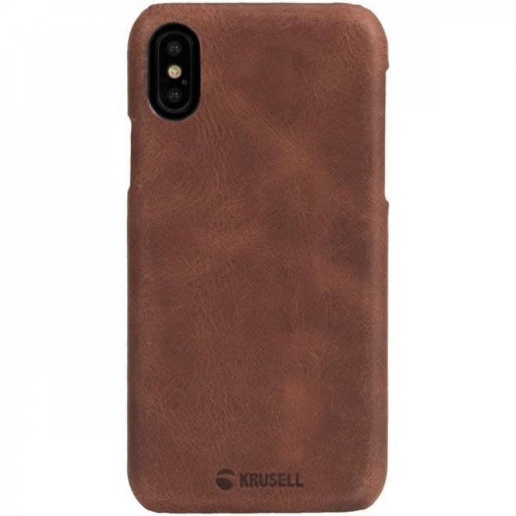 Krusell Sunne till iPhone X/Xs, Cognac Krusell Sunne till iPhone X/Xs, Cognac