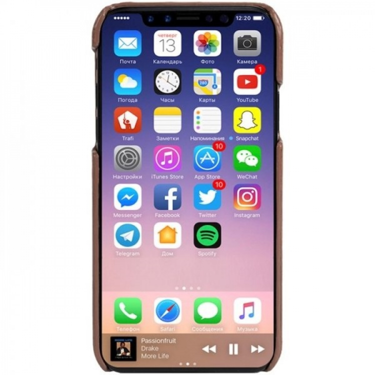 Krusell Sunne till iPhone X/Xs, Cognac Krusell Sunne till iPhone X/Xs, Cognac
