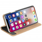 Krusell Sunne Plånboksfodral till iPhone Xr, Vintage Beige