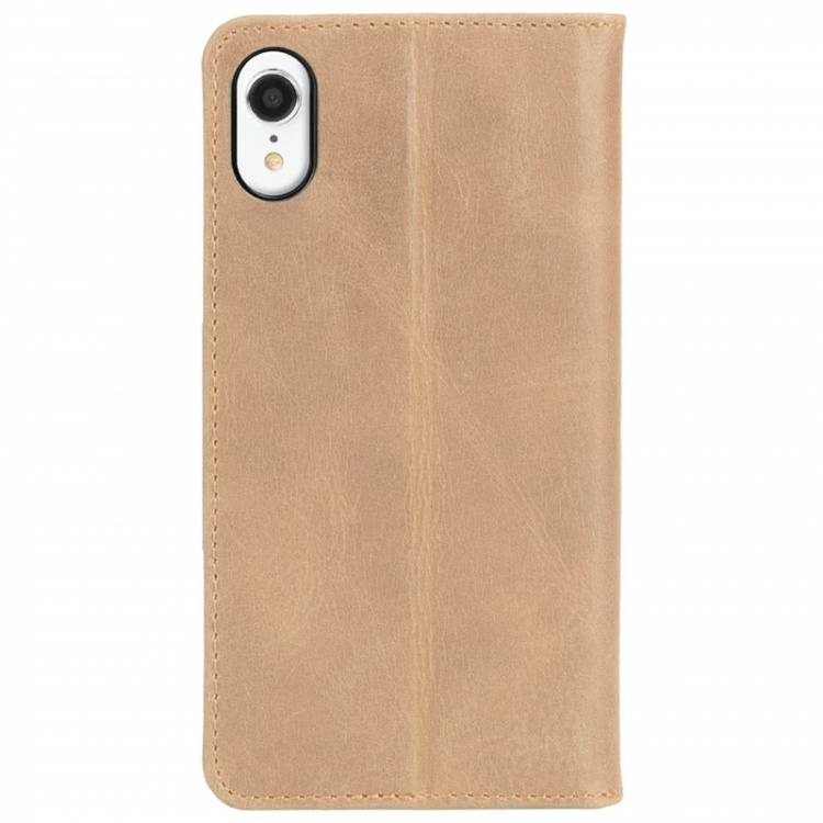 Krusell Sunne Plånboksfodral till iPhone Xr, Vintage Beige