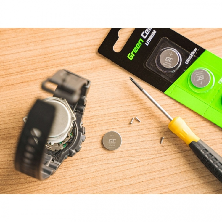 Green Cell CR2032 Litiumbatteri 5x 3V 220 mAh Green Cell CR2032 Litiumbatteri 5x 3V 220 mAh