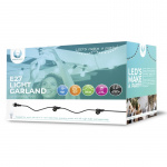 Forever Light Ljusslinga med plats för 10 lampor, 12m E27 IP65 Forever Light Ljusslinga med plats för 10 lampor, 12m E27 IP65