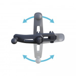 Forever bilhållare för fläktgaller MH-250 Multipoint magnetisk, Svart Forever bilhållare för fläktgaller MH-250 Multipoint magnetisk, Svart