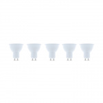 LED-lampa GU10 7W 230V 3000K 38°, 5-pack, Varmvitt