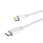 Maxlife MXUC-05 Power Direct USB-C till Lightningkabel 2,0 m 20W, Vit Maxlife MXUC-05 Power Direct USB-C till Lightningkabel 2,0 m 20W, Vit