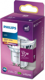 Philips LED classic 35W GU10 WW 36D ND