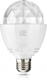 Limited Label DL 1.0 roterande discolampa för hem eller kontor