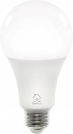Deltaco Smart LED-Lampa E27, WiFi, dimbar, kall/varm-vit