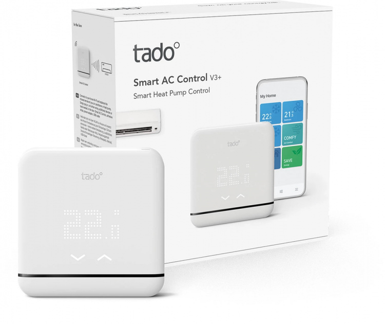 Tado Smart AC & värmepumpskontroll V3+ med WiFi Tado Smart AC & värmepumpskontroll V3+ med WiFi