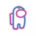 Forever Light Neon LED-ljus Rymdman batteri + USB FLNE13, Rosa/Blå Forever Light Neon LED-ljus Rymdman batteri + USB FLNE13, Rosa/Blå