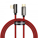Baseus kabel Legend USB - USB-C 1,0m 66W, Röd