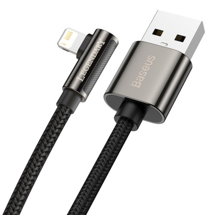 Baseus kabel Legend USB - Lightning 2,0m 2,4A, Svart