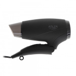 Adler AD 2266 Hårtork 1200W, Svart