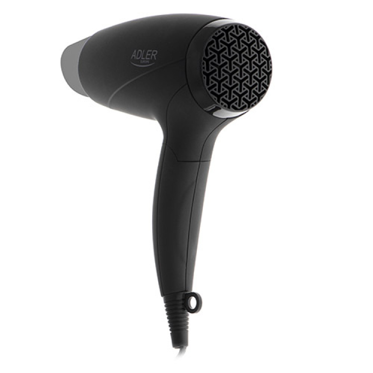 Adler AD 2266 Hårtork 1200W, Svart Adler AD 2266 Hårtork 1200W, Svart