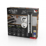 Adler AD 2834 Hårtrimmer LCD som visar batteri, hastighet & underhåll