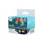 Forever Light LED-Pannlampa Sporty XP-E 3W + COB 3W 160lm 1200mAh Forever Light LED-Pannlampa Sporty XP-E 3W + COB 3W 160lm 1200mAh