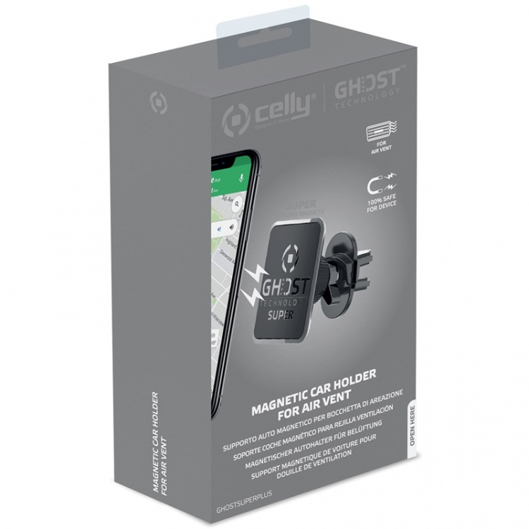 Celly Magnetisk bilhållare för fläktgaller Celly Magnetisk bilhållare för fläktgaller