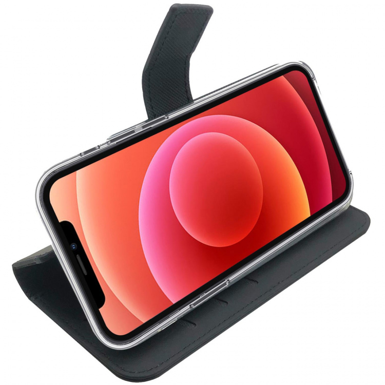 Celly Wallet Case iPhone 12 / 12 Pro Svart Celly Wallet Case iPhone 12 / 12 Pro Svart