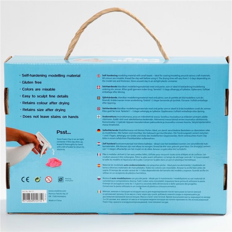 Foam Clay Presentask Mixade Färger