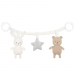 Jabadabado Barnvagnshänge nalle/kanin