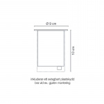 LightsOn Castor In-ground-markspot 1100lm Ø9cm