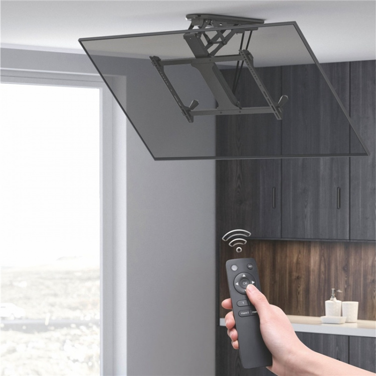 LogiLink Motoriserat flipdown-takfäste för TV 32-70 LogiLink Motoriserat flipdown-takfäste för TV 32-70