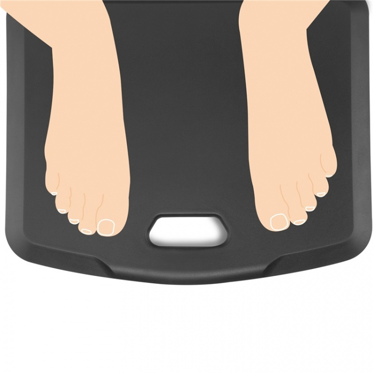 LogiLink Portabel ståmatta ergonomisk 457x558x19mm