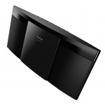 Panasonic Kompakt vägghängd microstereo svart