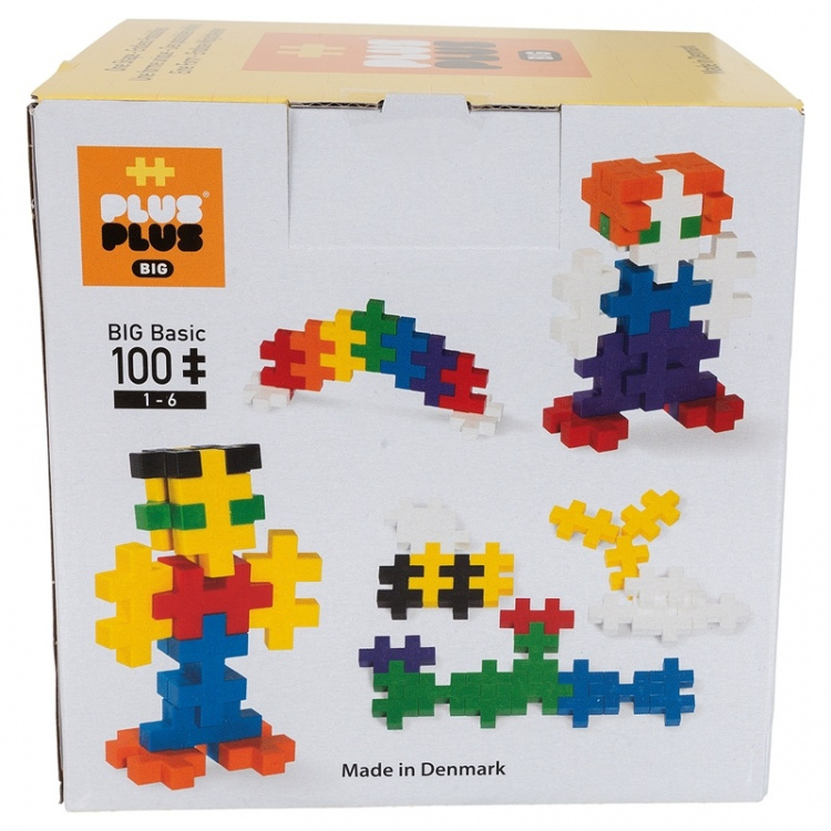 Plus-Plus Big Basic Mix/100 pcs Plus-Plus Big Basic Mix/100 pcs