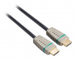 Höghastighets HDMI-kabel med Ethernet, HDMI till HDMI, 2m